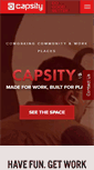 Mobile Screenshot of capsity.com
